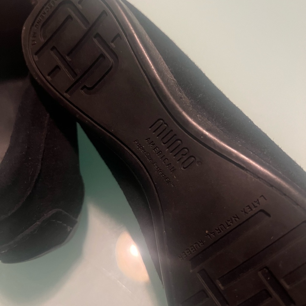 Munro Black Suede Loafers - Picture 5 of 5